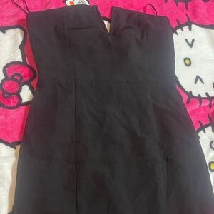 Forever 21 Black Midi Dress